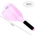 2Pcs Professional Anti-Slip Hair Salon Hairspray Mask - Hairdresser Styling Tools for Face & Eye Protection - Perfect for Haircuts, Makeup, and Coloring (Random Color) - Buy Online on GoSupps.com