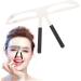 Housoutil 2pcs Eyebrow Makeup Tools Make up Kit Three-point Eyebrow Ruler Set Miss Balance Ruler Eyebrow Shape mediumx2pcs As Shownx2pcs - Buy Online on GoSupps.com