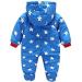 Vine Baby Snowsuit Toddler Hooded Down Jumpsuit | Winter Coat Zipper Outfits | Boys & Girls 3-6 Months Blue-star - Buy Online on GoSupps.com