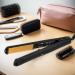 Professional 2 in 1 Hair Straightener & Curler - Titanium Flat Iron for Smooth Finish | Quick Heat Ceramic Floating Plates - Buy Online on GoSupps.com