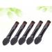 WOONEKY 50pcs Eyebrow Brush Black Suit Beauty Kit Ladies Suits Make Eye Shadow Brush Mix Cosmetic Brush Miss - Buy Online on GoSupps.com