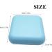 Orthodontic Box with Mirror - Blue Denture & Retainer Case | International Shipping Available - Buy Online on GoSupps.com