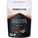 Terrasoul Superfoods Organic Apricots 2 Lbs - Sun-dried  Unsulphured  Fiber