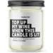 Madagascan Vanilla Jasmine & Sugared Almond Wine Candle - 220g Soy Wax - Perfect Wine Gift for Her - Funny Christmas or Birthday Candle by Makester - Buy Online on GoSupps.com
