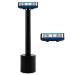Epodmalx Classic Razor Manual Razor Barber Shaving 3D Rotating 6-Blade Razor Black