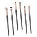Beatifufu 6pcs Eye Shadow Brush Makeup Brush Eyeliner Precision Brush Small Eyeliner Brush Suite Make up