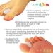 ZenToes Gel Toe Separators - Bunion and Corn Relief Pads (Small) 6 Pack - Buy Online on GoSupps.com