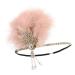 Buy SharPepublic Women's 1920s Pink Headband - Strass Pearls Hairband for Costume & Cocktail Accessories - International Shipping Available - Buy Online on GoSupps.com