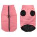Femax dog jacket dog coat waterproof dogs winter warm coat for small medium large dog raincoat puppy padded buffer vest pet clothing pink cherry blossom l (chest 42cm back 35cm)