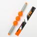 1 Piece 3 Ball Anti-Cellulite Massager Stick - Foam Pipe Massage Roller for Yoga & Home Fitness - Buy Online on GoSupps.com