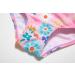 Bonverano Baby Girls Long Sleeve Swimsuit UPF 50+ Sun Protection 9-12 Months Pink Blue - Buy Online on GoSupps.com