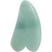 Aventurine Scraping Board Face Massage Tool Gua Sha Green Unique Design for Meridian Dredging  - Buy Online on GoSupps.com