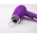 Folding Hairdryer Portable Travel Fast Drying Hair Lightweight Quiet Blow Dryer Compact Small Mini Hair Dryer (Purple) - Buy Online on GoSupps.com