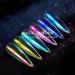 0.2g Glace Transparent Poudre Poudre Magique Poudre Nail Art Glitter Nail Art Poudre Nail Art D corations Miroir Effet De Sir ne Gel UV Couleur Holographique CH-02 - Buy Online on GoSupps.com