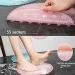 Fotica Silicone Bathroom Massage Pad - Blue Feet Massage Pillow & Brush for Dead Skin Removal & Shower Back Massage - Buy Online on GoSupps.com
