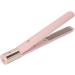 Mini Hair Straightener 2 in 1 - Portable USB Flat Iron & Curler - Adjustable Temperature - Perfect for Travel & Dormitory - Cute Pink Design - Buy Online on GoSupps.com