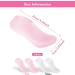 2Pairs Silicone Socks for Dry Cracked Feet Women Moisturizing Foot Socks Soft Gel Socks Women's Spa Pedicure Foot Care Socks for Repairing Dry Feet Cracked Heel - Buy Online on GoSupps.com