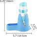 3 in 1 Hamster Hanging Water Bottle Dispenser Feeder Hanging Pet Guinea Pig Squirrel Rabbit Drinking Head Pipe Fountain Blue - Buy Online on GoSupps.com