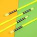 Docolor Eyeshadow Brush Set - 4 Premium Synthetic Brushes with Wooden Handles - Green Eye Makeup Brush Set - Buy Online on GoSupps.com