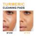 Turmeric Kojic Acid Cleansing Pads | Exfoliating Facial Sponges - 40 Count for Bright & Clear Skin - Buy Online on GoSupps.com