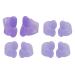 4 Pairs Silicone Toe Separators for Hallux Valgus Relief - Purple - Buy Online on GoSupps.com