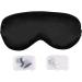 3 Pcs Silk Eye Mask Set with Ear Plugs | Organic Natural Silk Noise Cancelling | Soft & Breathable Blackout Eye Mask for Sleep - Buy Online on GoSupps.com