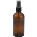 Foemey 100ML Amber Glass Bottle with Black ATOMISER Sprays Refillable Container for Essential Oil/Aromatherapy Use - Buy Online on GoSupps.com