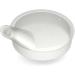 Ornamin Two Handled Mug 220ml with Spouted Lid - Transparent, Ergonomic Design for Shaky Hands - Care Feeding Cup - Buy Online on GoSupps.com
