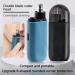 Buy Housgift Portable Nose Hair Trimmer | IPX7 Waterproof Ear & Nose Trimmer for Men & Women - USB Charging Power Display Dust Cap - Buy Online on GoSupps.com