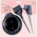 Black & Grey Plastic Hair Colouring Set (3-Pieces) - Non-Toxic Ideal for Professional & Home Use - Buy Online on GoSupps.com