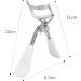 Buy White Makeup Eye Curling Tool - Comfortable Grip Cosmetic Lash Curler for Perfect Lashes | International Shipping Available - Buy Online on GoSupps.com