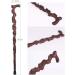 Chicken Wing Wooden Root Carving with Shape Middle-Aged Crutch Anti-Skid Walking Stick Wood Carving Crutches Hello Independence - Buy Online on GoSupps.com