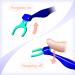 Kids Evolutionary Clean Flossers - Refillable Kit for Ages 3+ | Blue Handle + 120 Refills - International Shipping Available - Buy Online on GoSupps.com