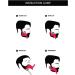 Beard Template Comb Men's Beard Comb Sideburn Styling Comb Beard Trimming Comb Beard Styling Comb Makeup Comb Black - Buy Online on GoSupps.com