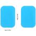 Buy Achanfly 60pcs EMS Gel Pads for Abdominal Muscle Trainer - Multifunctional Hydrogel Replacement for Muscle Stimulation - Perfect for Belly Arms & Legs - Buy Online on GoSupps.com