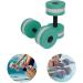2PCS Water Aerobic Foam Dumbbells Set for Aqua Fitness in Sky Blue - Buy Online on GoSupps.com