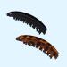 4.75 "Large banana clip for female girls cute clip for fine to thick hair Big hair claw clip Girl claw clip Big claw clip for hair (2 turtle and black)
