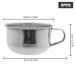 Premium 5pcs Stainless Steel Shaving Soap Bowls - Durable Shaving Mugs with Handle for Home & Barber Shop - Buy Online on GoSupps.com