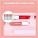 Lurrose 6-Pack Empty Lip Gloss Tubes - Transparent Cosmetic Sample Bottles for Lipstick & Eyelashes | Ideal for DIY Beauty & Travel - Buy Online on GoSupps.com
