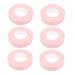 Mipcase 6 Rolls Grafting Eyelash Tape Breathable Eyelash Extension Tape for Makeup Grafting Eyelashes Grafting Tapes Nail Art Tools Medical Protective Agent Manicure Pink Non-woven Fabric