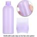 gernie Root Comb Applicator Bottle 160ml Oil Applicator for Hair Dye Bottle Applicator Brush with Graduated Scale Hair Dye Applicator Brush for Coloring Styling and Hairdressing (Blue) - Buy Online on GoSupps.com