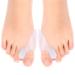Silicone Toe Separators for Toe Separation and Valgus Correction - Universal Size White - Buy Online on GoSupps.com