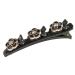 hgnxa Hair Clips Boutique Hair Clips Pearls Decorations for Braided Hairstyle Styling Sectioning Delicate Pearls Camellia black