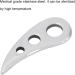 Verdant Touch Gua Sha Plate | Stainless Steel Scraping Massage Tool | Pain Relief & Therapy | 15cm - Buy Online on GoSupps.com