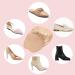 Premium Lambskin High Heel Pads - Anti-Slip Metatarsal Cushions for Open Toe High Heels - 3 Pairs, Beige - Buy Online on GoSupps.com