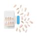 KISS Premium Classy Fake Nails French Manicure Set with Rhinestone Accents - 30 Glue-On Nails - 1 Count - Buy Online on GoSupps.com