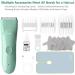 Baby Hair Clippers Ceramic Blade Kids Hair Trimmer Ultra-Quiet 2.0 Baby's Hair Trimmer IPX7 Water-Proof Kids Haircutter Fast Charging Long Battery Life. (Green) - Buy Online on GoSupps.com