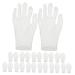 VINTORKY 12 Pairs Moisturizing Gloves Work Gloves Working Gloves Moisturizing Overnight Gloves Cotton White