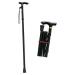 Folding Cane Travel Adjustable Folding Mountaineering Cane and Crutches Men and Women Portable Walking BalaStylish Comfortable T Handle Practical Everything is fine Warm Life