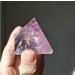 Natural Crystal Rough Stone Jewelry 40mm Natural Amethyst Purple Quartz Crystal Pyramid Beautiful Natural Crystal Stone Crystal Stone Jewelry - Buy Online on GoSupps.com